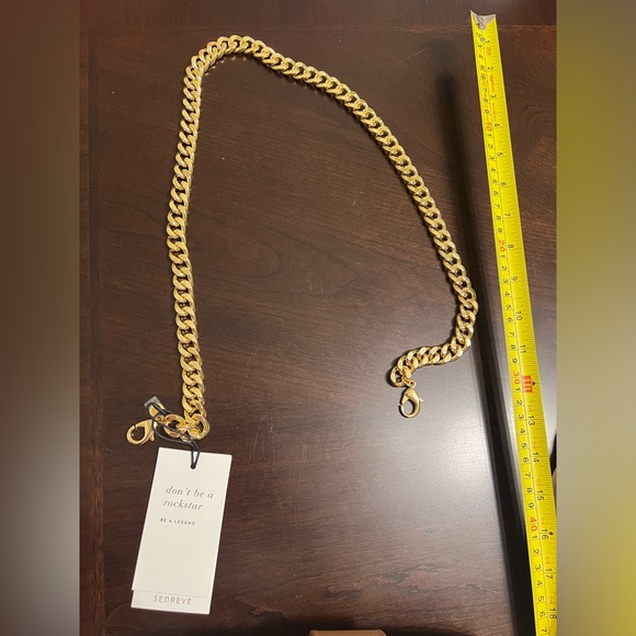 Senreve Cadence Crossbody Pebbled Chestnut Gold - Picture 11 of 11